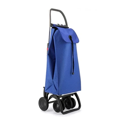 Imagen de Carro Rolser I MAX ONA 4 Ruedas 2 Giratorias Plegable Azul