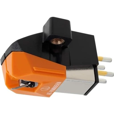 Imagen de Audio Technica AT VM95EN Cápsula estéreo con aguja elíptica desnuda serie VM95 Naranja