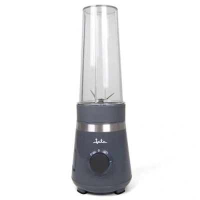 Imagen de Jata JEBT1001 Batidora de Vaso Individual 600 W, Portátil ml, 4 cuchillas acero inoxidable extraíbles, 2 velocidades, Apta para hielo y frutos secos