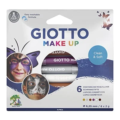 Imagen de Set giotto make up 6 lapices cosmeticos colores metalicos