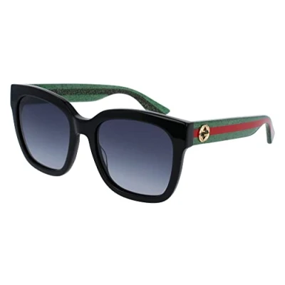 Imagen de GUCCI GG0034SN Gafas, Black Green Grey, 54 para Mujer