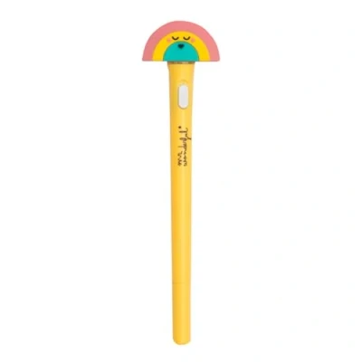 Imagen de Mr. Wonderful Boli con luz Arcoíris de tinta negra Bolígrafo personalizado Material escolar