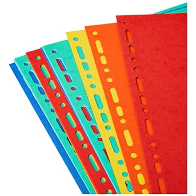 Imagen de Exacompta 2112E Separadores cartulina 220g 12 posiciones A4 maxi