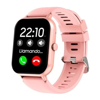 Imagen de Smartwatch Cool Forest Silicona Rosa (Llamadas, Salud, Deporte)