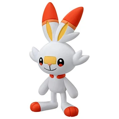 Imagen de TAKARA TOMY Pokemon Monster Collection Moncolle MS 04 Scorbunny Flambino Hopplo