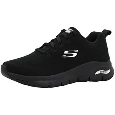Imagen de Skechers Arch Fit Comfy Wave, Zapatillas Mujer, Gris (Gray/Pink), 40 EU