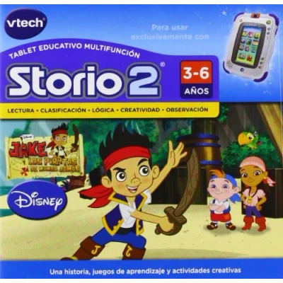 Imagen de VTech Jake y los Piratas de Nunca jamás Juego para Tablet, Multicolor, Medium (3480 231622)
