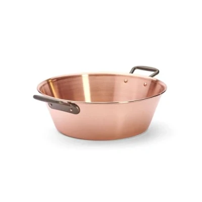 Imagen de DE Buyer, PEROL LISO MERMELADA Ø 38 CM CON ASAS FUNDICION 6200.38N
