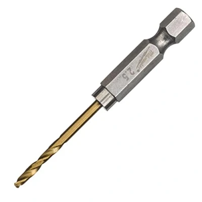 Imagen de Milwaukee Shockwave Broca para metal HSS G RED HEX Titan 1/4&quot; 9 x 117 mm