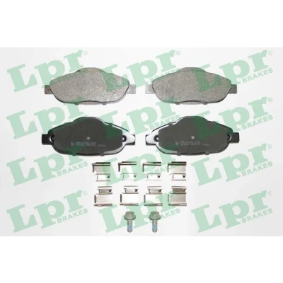 Imagen de LPR 05P1471K Juego de pastillas freno con tornillos accesorios PEUGEOT: 308 I Hatchback, 3008 I, SW