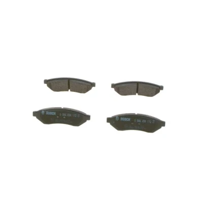 Imagen de BOSCH 0 986 494 172 Juego de pastillas freno Low Metallic Chapa antichirridos, con instrucciones montaje CHEVROLET: Epica Berlina