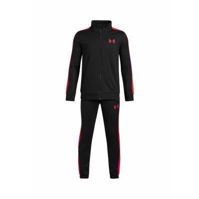 Imagen de Under Armour UA Rival Knit Chándal de punto, color negro, rojo y rojo, talla XS