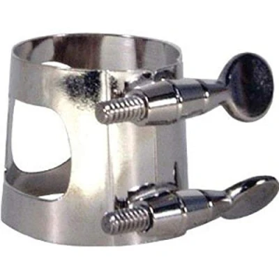 Imagen de GEWA 736970 Abrazadera saxofón tenor 2 tornillos niquelado