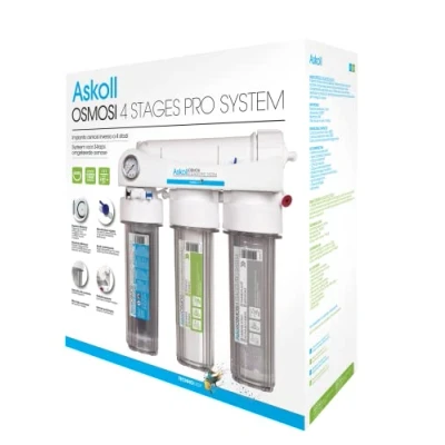 Imagen de Askoll 001740 Sistema de ósmosis inversa 4 etapas Pro System para acuarios