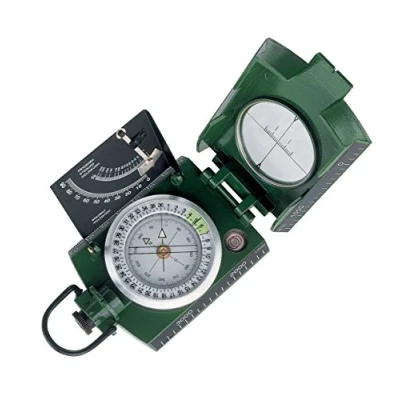 Imagen de KONUS KONUSTAR 11 Brújula de Metal, Verde con líquido y clínómetro