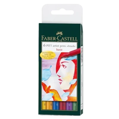 Imagen de Faber Castell PITT Rotuladores artísticos, multicolor