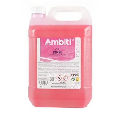 Imagen de AMBITI Rinse Aditivo Cisterna WC Desinfectante Volumen 5 Litros Fragancia Piña colada.