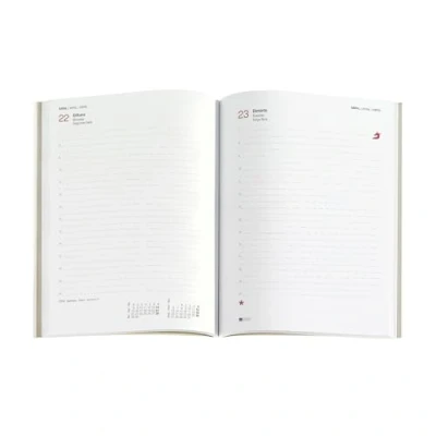 Imagen de Miquelrius Recambio Agenda Anual 2024 Funda, Día Página, Tamaño Plus 155 x 213 mm (similar A5), Catalán, Portugués e Inglés