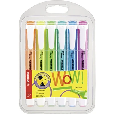 Imagen de Stabilo Swing Cool Highlighter Assorted Colour (Pack of 6)