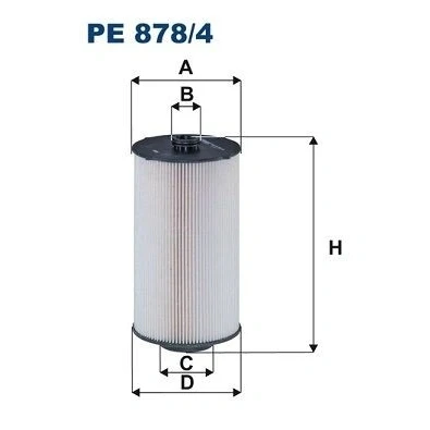 Imagen de FILTRON PE 878/4 Filtro Combustible Cartucho filtrante IVECO: Stralis, Trakker