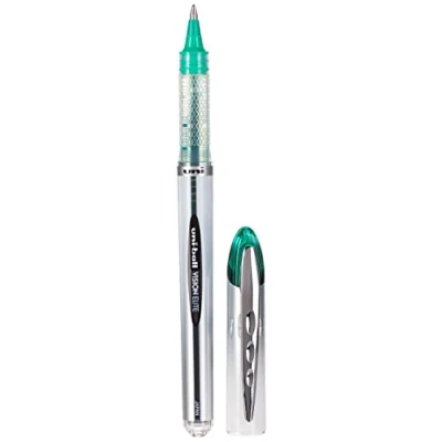 Imagen de Uni ball Rollerball tinta líquida Vision Elite UB 200 Verde 0,8mm Caja 12 Uds