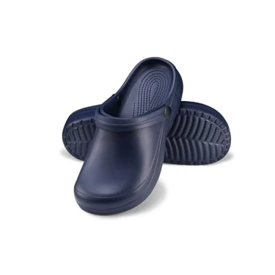 Imagen de ESTRO Zapatillas Cross Mujer Suecos Zuecos Verano Clogs de Trabajo Zapatos Sanitarios F07 (39 EU, Azul Oscuro)