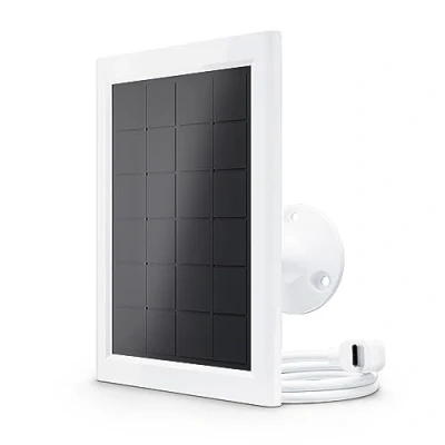 Imagen de Arlo Essential 2 Panel Solar Para Camaras de Vigilancia WiFi Exterior,Compatible con La Cámara HD/ 2K/ XL, Cable Carga, Accesorio Certificado, VMA6600 10000S