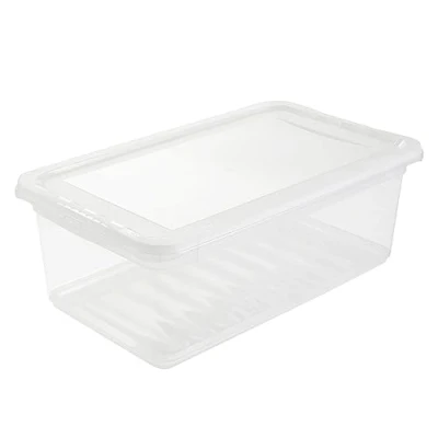 Imagen de keeeper BEA Cajas de almacenaje, Natural Transparente, 33 x 19.5 12 cm