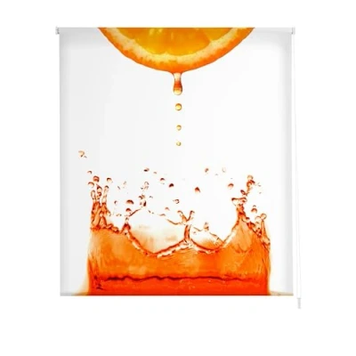 Imagen de Zebra Cocina Basics Estor Enrollable Estampado Digital, Tela, C 3043, 130 x 175 cm