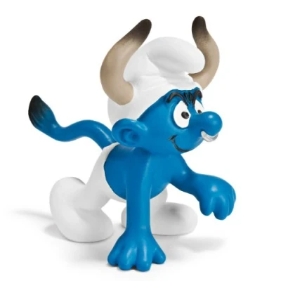 Imagen de Schleich 20721 Figura/ miniatura Los Pitufos, el toro