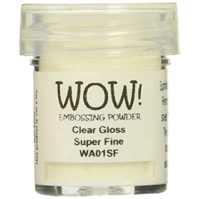 Imagen de WOW! Goffratura polvere superfine 15ml Clear Gloss