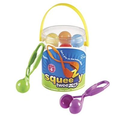 Imagen de Learning Resources Pinzas Squeezy Tweezers