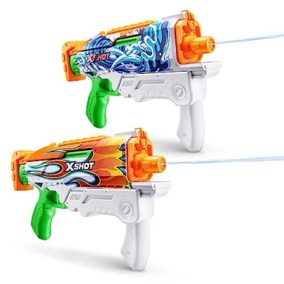 Imagen de Fast Fill Skins Hyperload Pistola de Agua X Shot Water Zuru (Paquete 2)