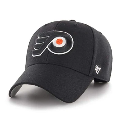 Imagen de &#039;47 Brand Philadelphia Flyers Adjustable Cap MVP NHL Black One Size