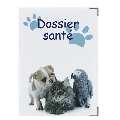 Imagen de Color Pop® Funda para cuaderno de salud (PVC, 18,5 x 13,5 cm), diseño animales