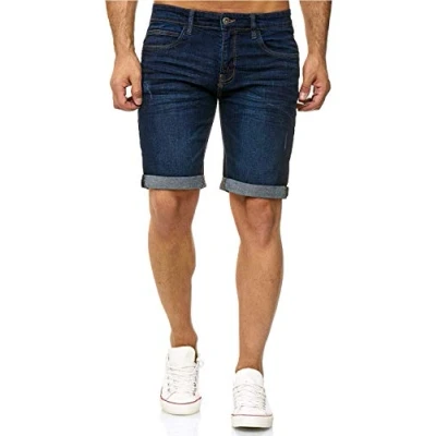 Imagen de Indicode Kaden Pantalones cortos Denim, azul oscuro, M