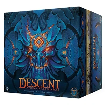 Imagen de Fantasy Flight Games Descent: Leyendas De las tinieblas Juego Mesa Cooperativo Aventuras para Adultos y Jóvenes a Partir 14 Años 1 4 Jugadores 3 Horas por Partida Español