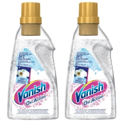 Imagen de Vanish Lote de 2 x 750 ml Gel Quitamanchas Oxi Acción Blanco
