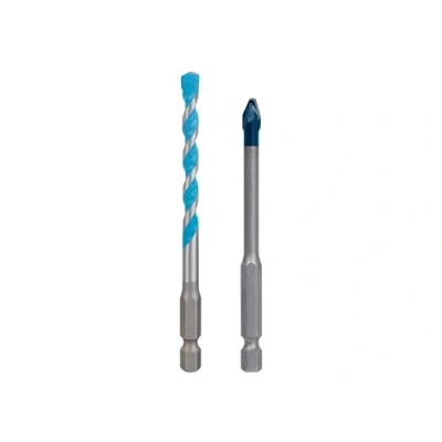Imagen de Bosch Professional EXPERT HEX 9 Hard Ceramic and Multi Construction Juego de brocas (2 unidades, para hormigón, azulejos blandos, diámetro 6,0, 6,0 mm, accesorios taladro y destornillador)
