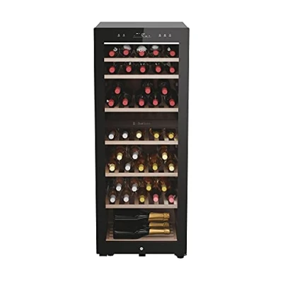 Imagen de Vinoteca Haier HWS77GDAU1 Wine Bank 50 Series 7, Temperatura 5 20º, 77 botellas, Doble Zona, Wi Fi, Negro