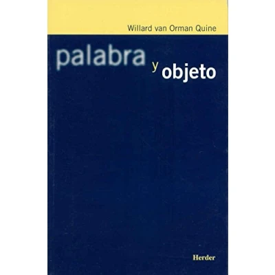 Imagen de Palabra y objeto (SIN COLECCION)