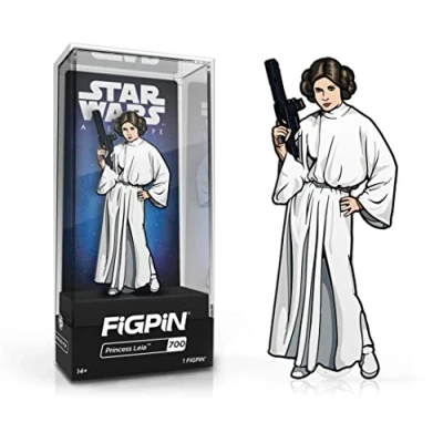 Imagen de FiGPiN Star Wars Una Nueva Esperanza Princesa Leia (700)