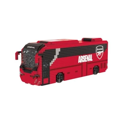 Imagen de FOCO Licencia oficial del Arsenal FC BRXLZ Piedras 3D Fútbol Autocar Kit de construcción