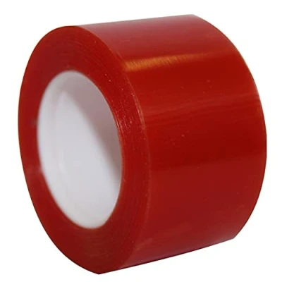 Imagen de LUTTMANN® RED SECURITY TAPE Segunda cinta adhesiva para el cabello de 25 mm x 2,75 m pelucas, sistemas cabello, peluquines y piezas aluminio