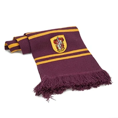 Imagen de Cinereplicas Harry Potter Bufanda Ultra Suave Licencia Oficial Casa Gryffindor 190 cm Rojo Vivo y Negro