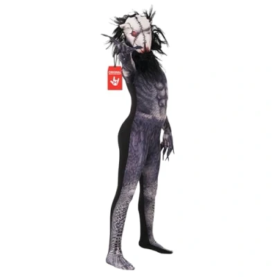 Imagen de Morphsuits Disfraz Segunda Piel Niño Seedeater, Monstruo Niño, Miedo Terror Halloween Talla L