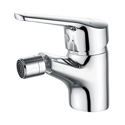 Imagen de Ibergrif Roma Bidé de Lavabo Baño Clásico, Mezclador Monomando para Lavabo, Cromo