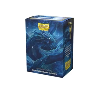 Imagen de Dragon Shield Sleeves Edición limitada: Brushed Art: Constellations: Drasmorx 100CT Fundas para cartas Suave y resistente Compatible con Pokémon &amp; Magic The Gathering TCG OCG tarjetas de