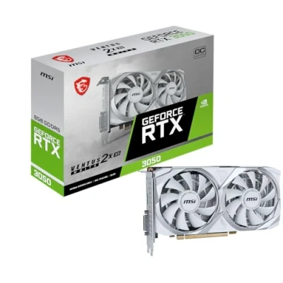Imagen de MSI GeForce RTX 3050 Ventus 2X XS White 8G OC
