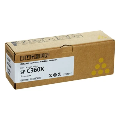 Imagen de Aficio SP C361SFNw Ricoh type C360X toner amarillo de XXL (original)